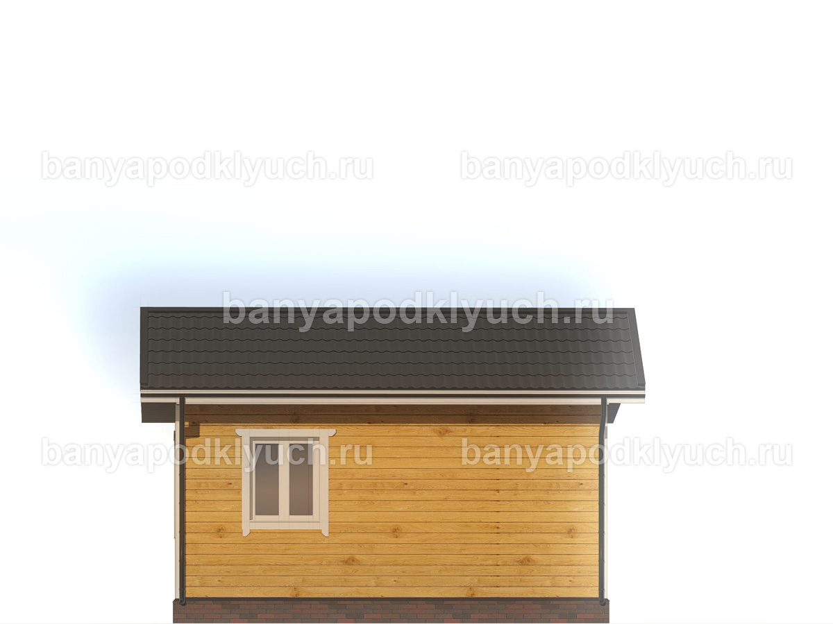Баня из бруса 6x5 м Баня из бруса 6x5 м