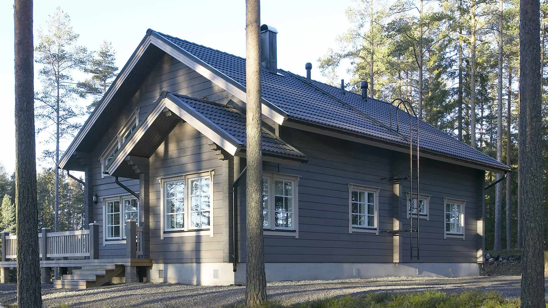 Дом из бруса 14×9 м Дом из бруса 14×9 м